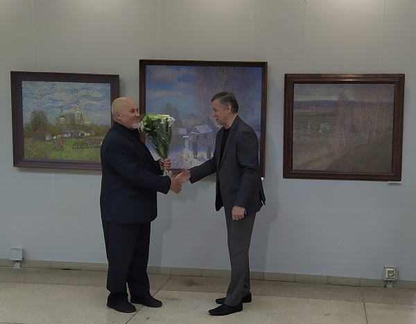 Приветственное слово председателя правления калужского отделения Союза художников России Григория Табакова