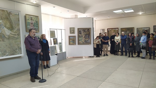Член правления Калужского отделения Союза художников России Евгений Столяров