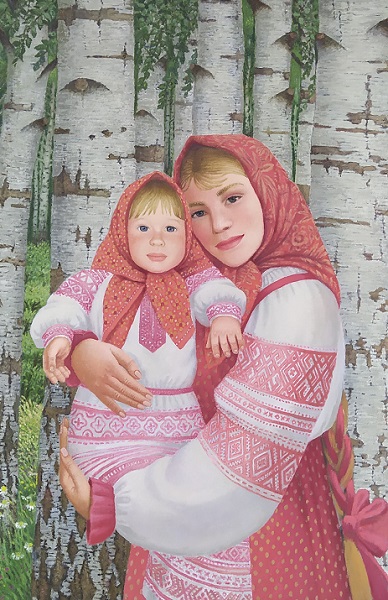 А.В.Голубев. Материнство