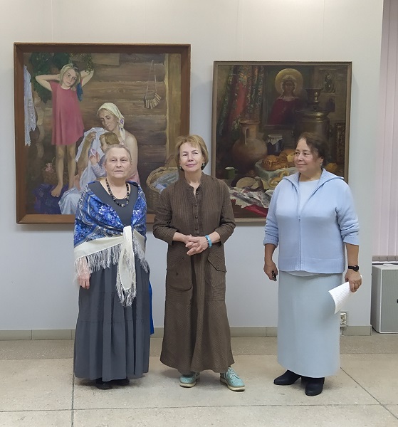 Слева направо: Лариса Минченко, Татьяна Абрамова, Татьяна Духанова