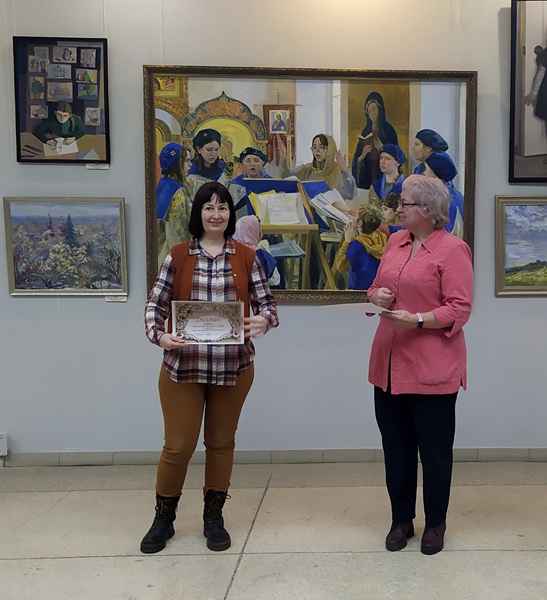 Лауреат выставки-конкурса Виктория Харченко