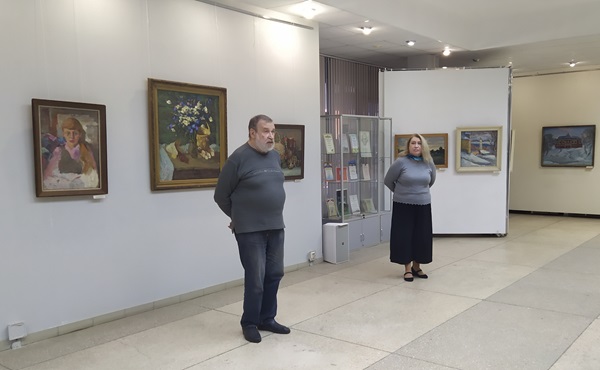 Приветственное слово скульптора Евгения Столярова