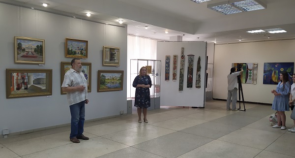 Приветственное слово заместителя председателя правления Калужского отделения Союза художников России Е.П. Столярова