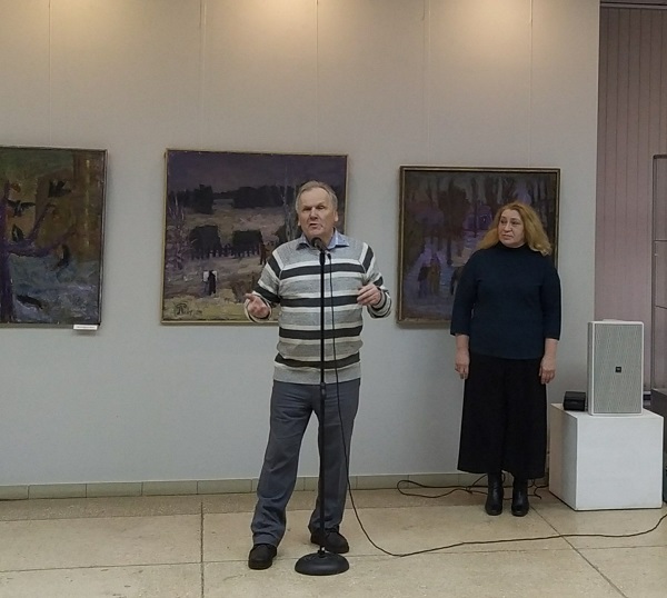 Выступает искусствовед Владимир Обухов