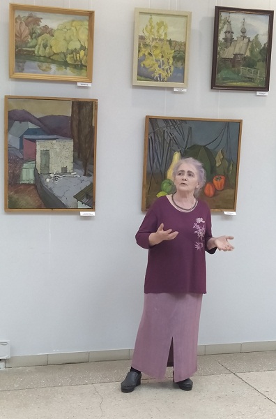 Член Союза художников России Нина Антоновна Собинкова